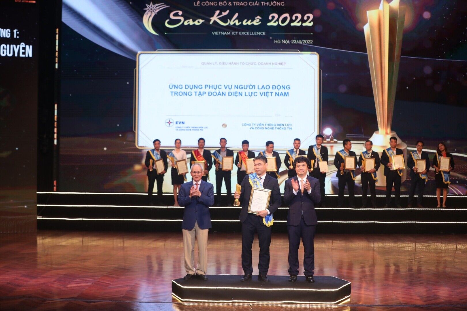Ứng dụng SmartEVN được trao Giải Sao Khuê 2022